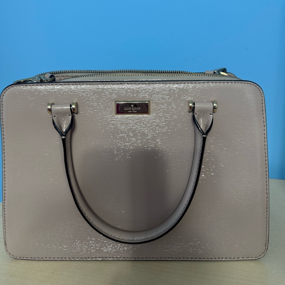Kate Spade Shimmering Beige Satchel